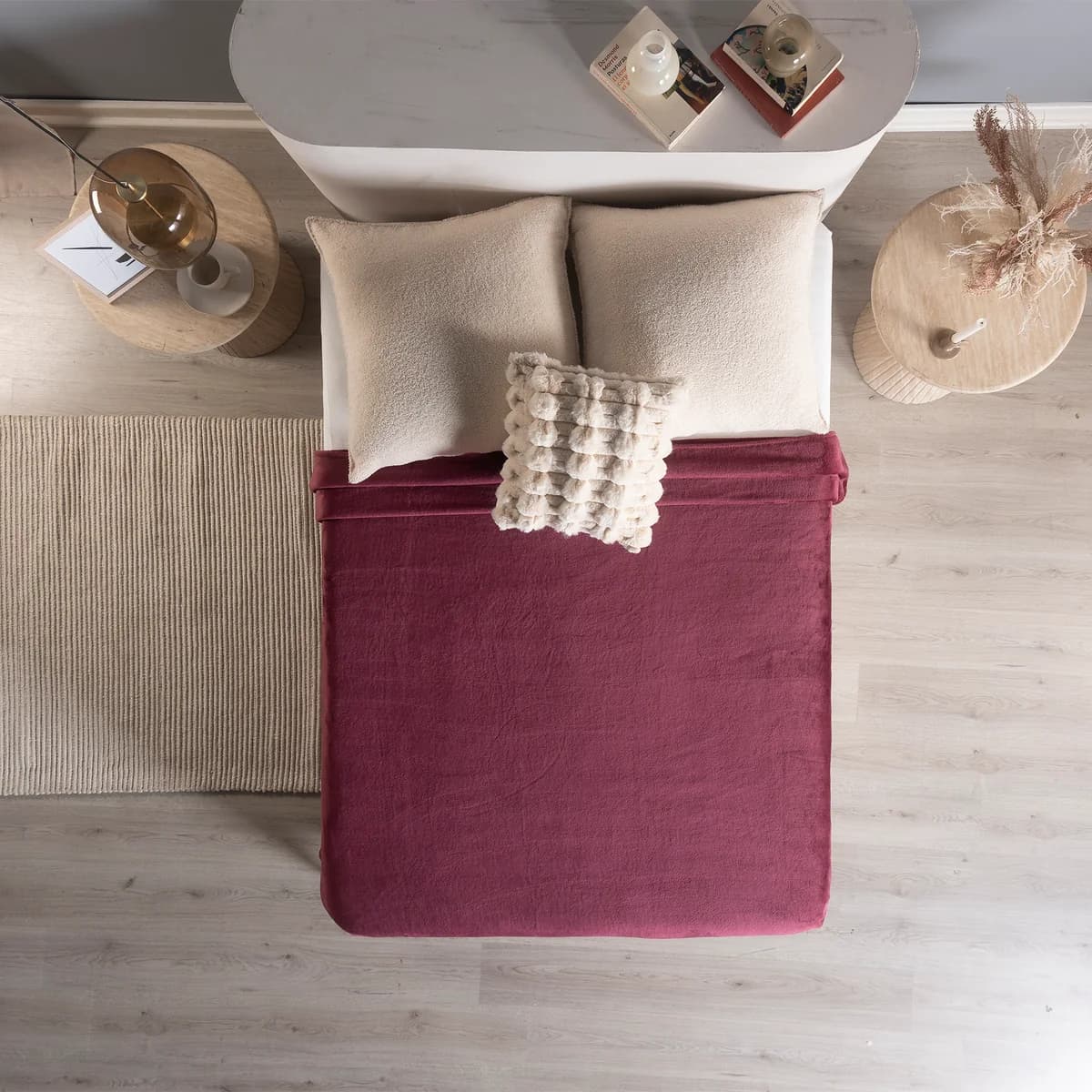 Cobertor Nórdico TINTO, suaves y livianos para todo el año 2
