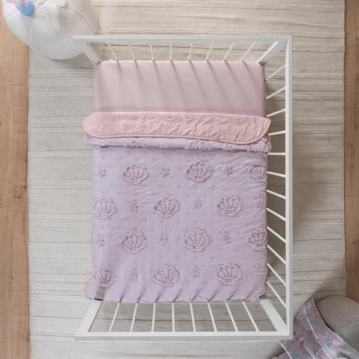 Juego de Cuna Baby CONCHITAS, incluye 6 piezas 3
