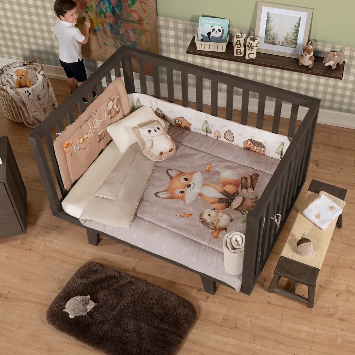 Juego de Cuna Baby FOXY, incluye 6 piezas 4