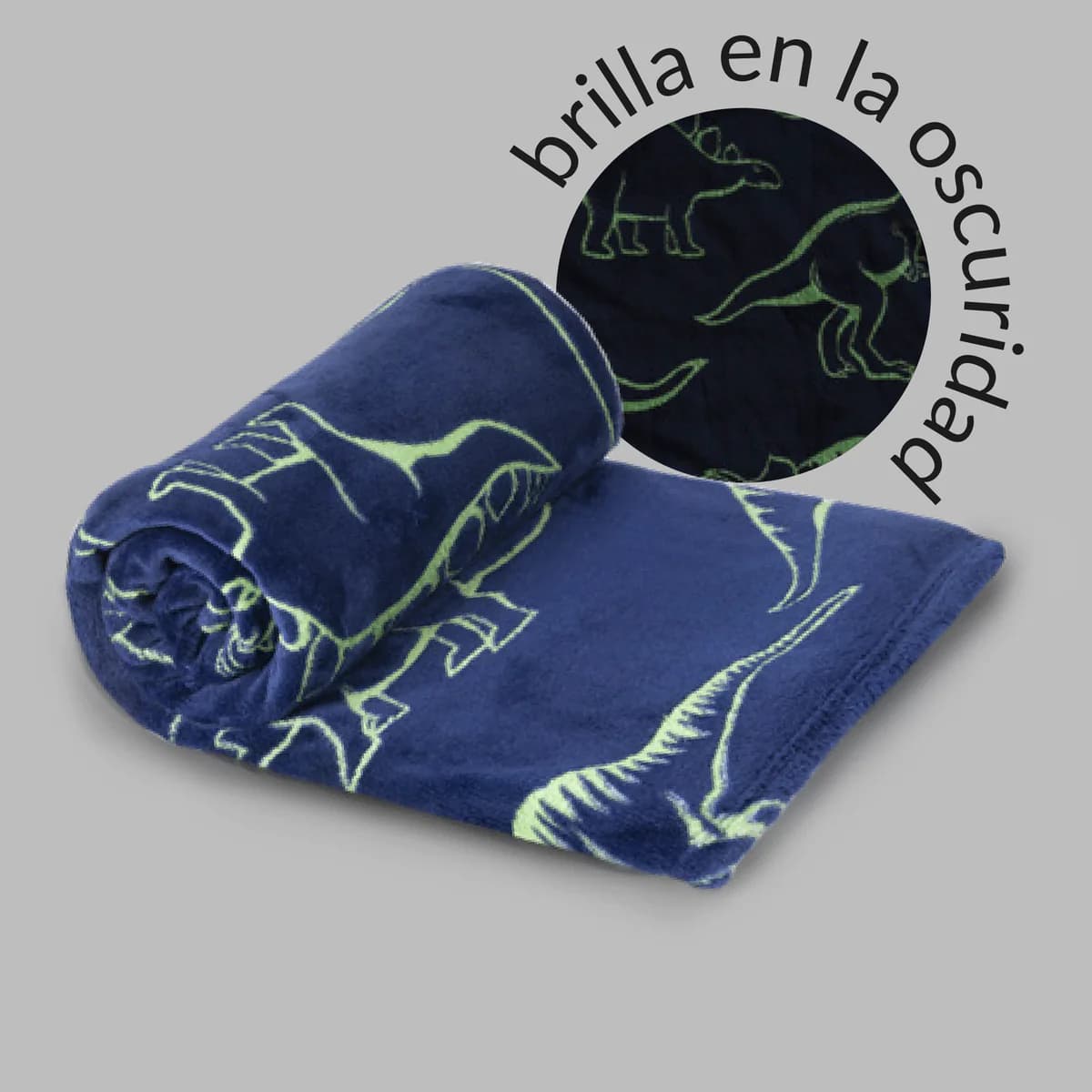 Cobertor Ligero DINOSAURIOS, textura suave como una caricia 3