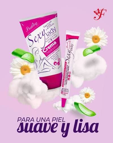 Cremas Depiladoras SEXY LADY de Flushing