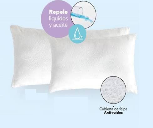 Almohadas ANTIVIRAL impermeable, previene malos olores 5