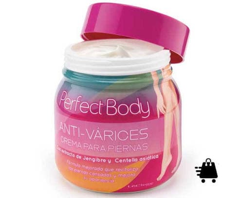 Crema ANTI-VÁRICES Perfect Body,  Crema para piernas. 1 Kilo