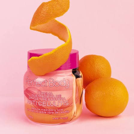 Crema ANTI CELULITIS Perfect Body, quemadora de grasa y reductora
