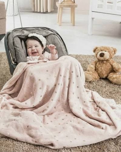 Cobertor Baby Siberia STAR, doble vista, calidad PREMIUM 5