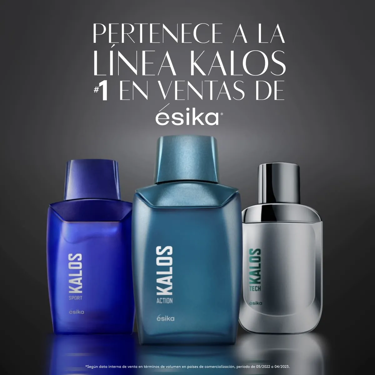 Perfume para Hombre KALOS de Esika, de 100 ml