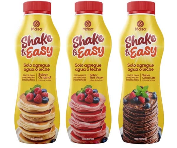 Harina instantánea para panqueques MAISA Shake & Easy, 185g