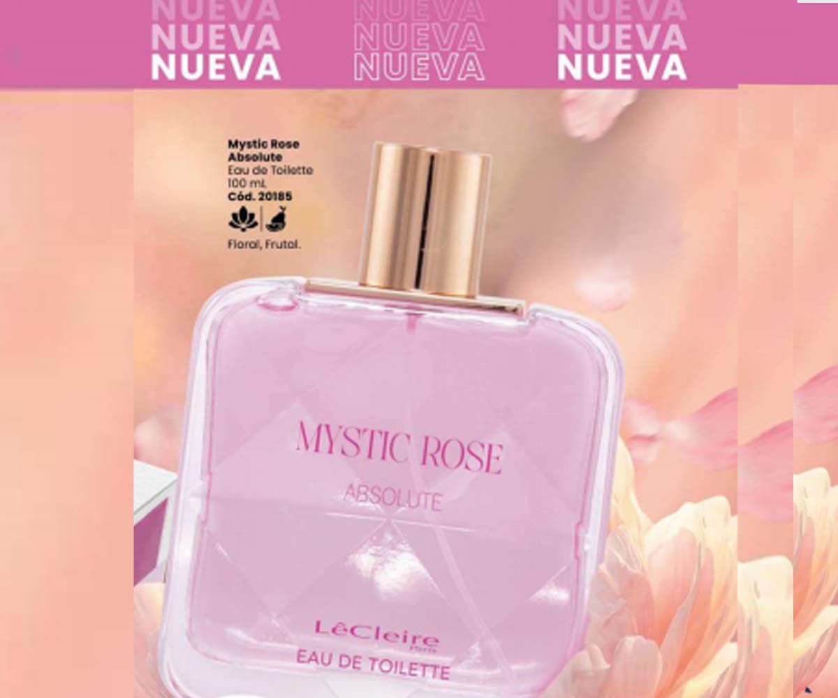 Eau de Toilette MYSTIC ROSE ABSOLUTE de LeCleire, 100 mL