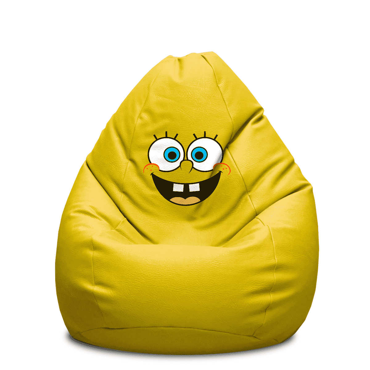 Sillones tipo PUFFS en materiales imitación cuero